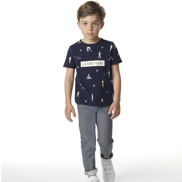 Carrement Beau “Grand Bain” Beach Theme Tee - Picture 2 of 7